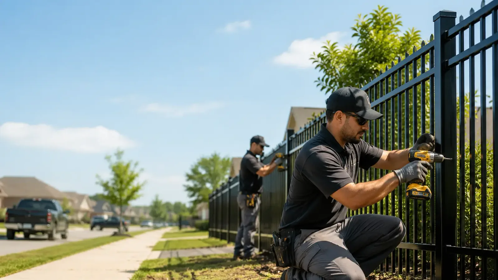 Metal Fence Installation in Bentleyville, PA